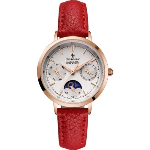 SENORS SN103 Women Waterproof fashion Wrist Watches Luxury Popular Business quartz Watch
