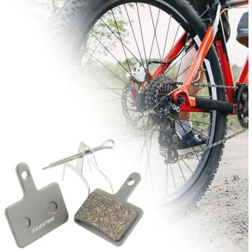 1 set of metal disc brake pads heat-resistant safe and long-life bicycle brake oil disc brake pads suitable for m395m355m446m315