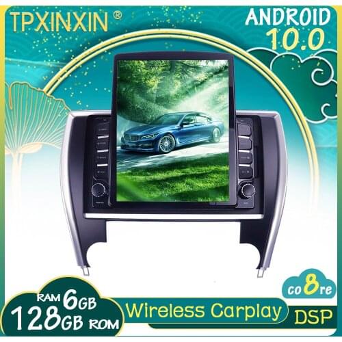 10.0 For Toyota Camry 2012-2015 Android Car Stereo Car Radio with Screen Tesla Radio Player Car GPS Navigation Head Unit