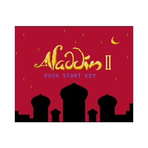 Big Sale Aladdin 2 Region Free 8 Bit Game Card For 72 Pin Video Game Player