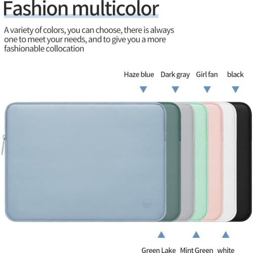 BUBM Laptop Storage Bag to Protect Laptop Thickening Lining Smooth Zipper Waterproof and Scratch-resistant 15.6in Laptop Bags