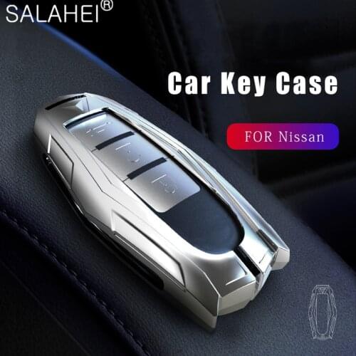 Zinc Alloy Car Remote Key Case Cover For Nissan Qashqai X-Trail T32 T31 Juke J10 J11 Kicks Tiida Pathfinder Note For Infiniti