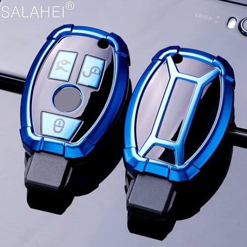 Soft TPU Car Remote Smart Key Case Cover For Mercedes Benz W203 W204 W212 C180 GLK300 CLS CLK CLA SLK C S E Class Accessories