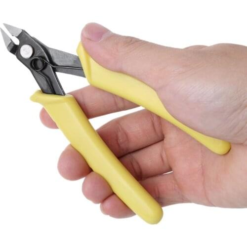 Diagonal Side Electrical Wire Cable Flush Cutter Cutting Shears Making Repair Pliers Hand Tool New