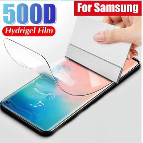 Hydrogel Film For Samsung Galaxy Note 10 Plus S20 Ultra S9 S8 Screen Protector S10 Plus S10E S 9 8 10 E Note 20 9 s10 Film