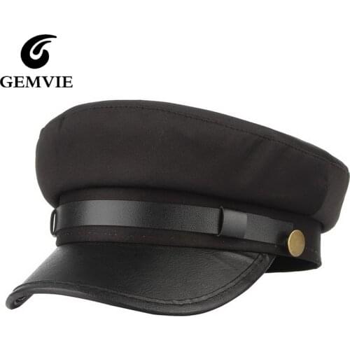 GEMVIE New Fashion Baker Boy Cap For Women Spring Autumn Newsboy Cap