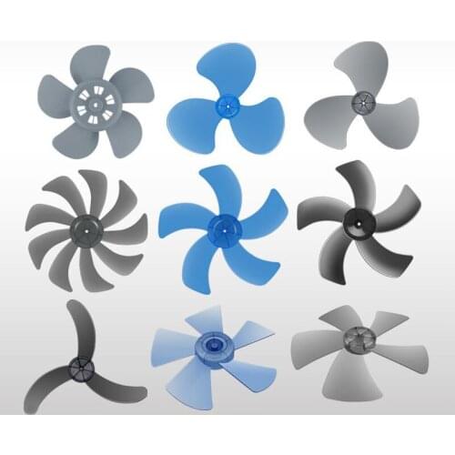 Leaves Household Fan Blade with Nut Cover Fan Blades for Standing Pedestal Fan Table Fanner General Accessories FansThree/Five