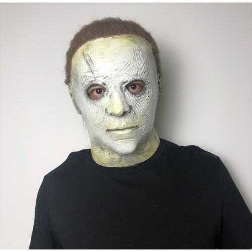 Michael Myers Masks for Halloween Carnival Costume Party Costume Scary Horror Masquerade Latex Mask