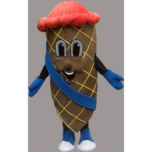 2016 Hot New: Lovely New Delicious Ice Cream Mascot Costume For Festival/Hallooween/Christmas