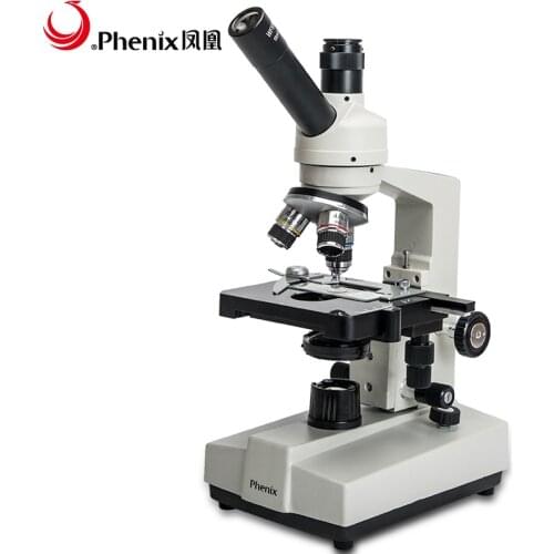 Phenix New Microscope XSP-35TV 40X-1600X Monocular Tube Video Microscope for Students Laborotary