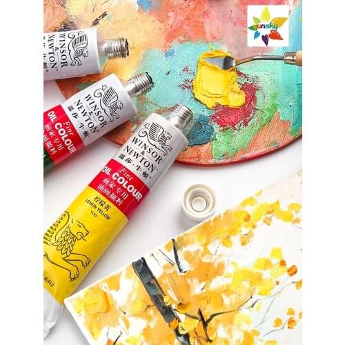 Original WINSOR&NEWTON Painters professional Fine oil color Mix color and coverage Tubular 45 ml 55 colors single Self selected