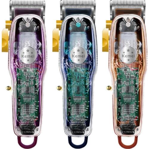 Cord/cordless professional home hair trimmer adjustable electric hair clipper barber taper lever beard finishing haircut machine