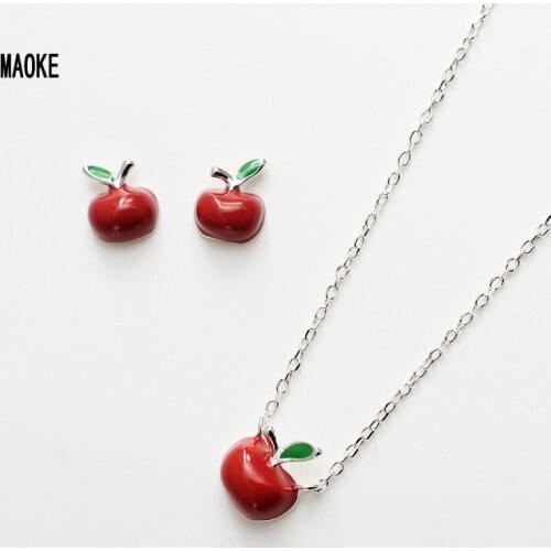 S925 Sterling SV Christmas Japanese and Korean Simple Necklace for Womens Fashion Gifts