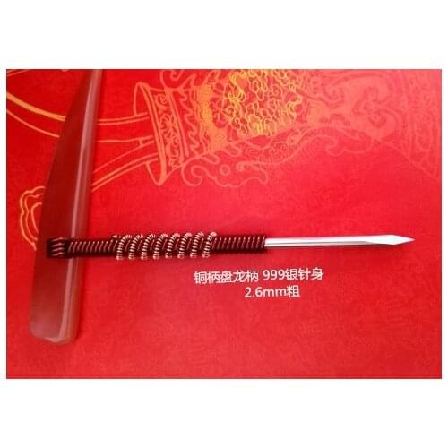 Silver Trigonous Acupuncture Needle, 3-Edged, Triangular, Bloodletting Aids
