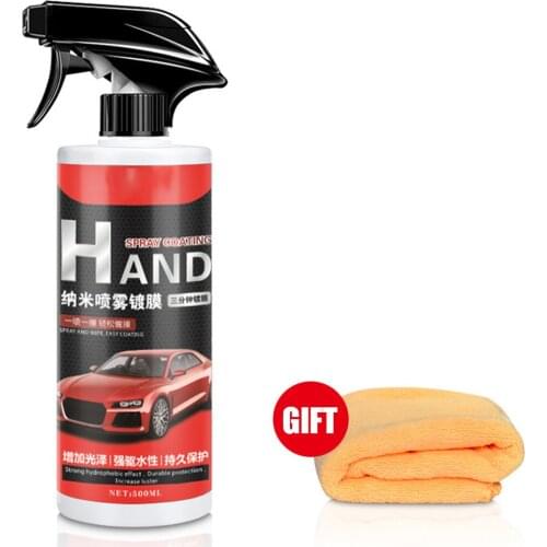 500ml Automotive Coating Agent Nano Liquid 99 Manual Coating Wax Reduce Scratches Paint Damage for Cars Care