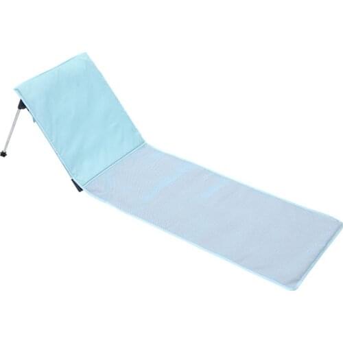 1 pcs Beach Mat Lounge Chair Folding Chair Portable Waterproof Lightweight Lounger For Camping Outddor Lazy Lounger Sofa Bed