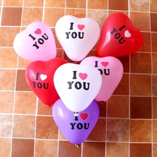 2.2g Melhor qualidade 10 pcs/lote baloes De Latex em forma de coracao fontes Do Casamento Espessamento balao Do Aniversario Do