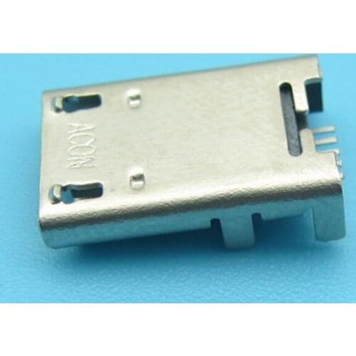 5pcs/lot Micro mini USB Jack socket for Asus MeMO K005 K00A K00Y T100TA DC Charging Port Connector dock plug replacement repair