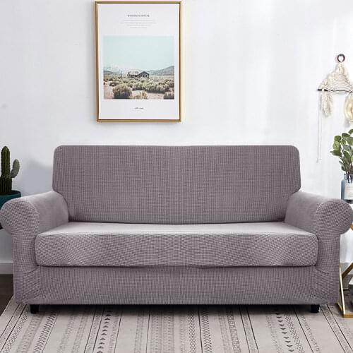 1/2 Seat Sofa Seat Cushion Cover Furniture Protector for Pets Kids Stretch Washable Removable Slipcover Sofa Cover Slipcovers