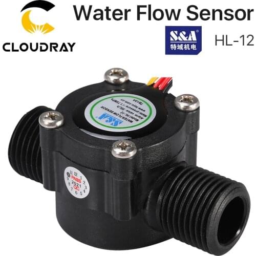 Cloudray Water Flow Switch Sensor HL-30 for S&A Chiller for CO2 Laser Engraving Cutting Machine