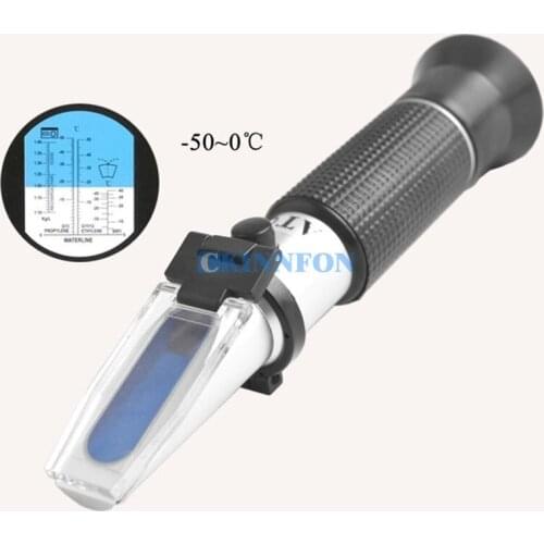 DHL 20PCS Handheld Refractometer Specific Gravity Analyzer Instrument Fluids Refractometer Measuring Instrument Salinity Meter