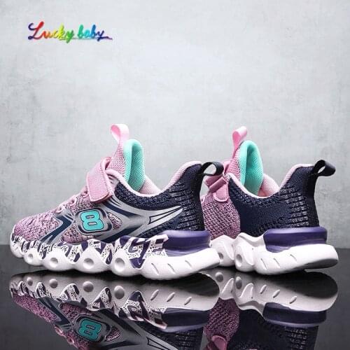 Kids Shoes Girls Mesh Summer Children Shoes Girl Boys Sport Shoes Breathable Shoes Sneakers Soft Bottom Non-slip Casual Shoes