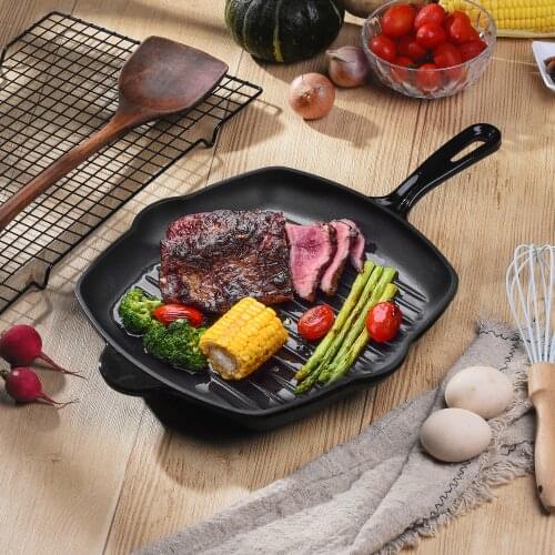 MALACASA Cast Iron Pans