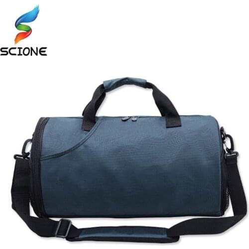 Unisex Top Quality Fitness Training Sport Gym Bag Men Women Travel Multifunction Shoulder Handbag Hot Female Yoga Mat Duffel Bag