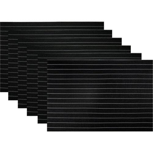Placemats Set of 6 , Table Mats for Dining Kitchen Table Place Mats Insulation Pads Non-Slip Washable Placemats