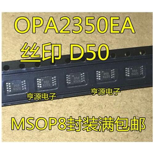 OPA2350EA D50 OPA2350 MSOP8