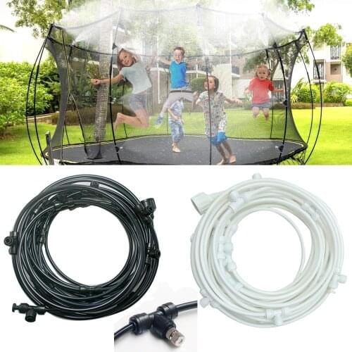 Atomized Misting Cooling System Outdoor Spray Automatic Plant Watering System 6/9/12/15/18M(20FT-60FT)outdoor courtyard garden