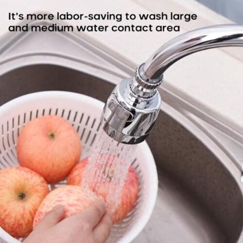 360 Rotate Faucet Kitchen Faucet Aerators Water Diffuser Bubbler Water Saving Filter Shower Tap Connector Head Nozzle Home