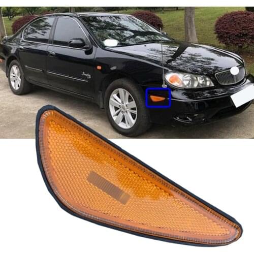 Roavia bumper Reflector Fog light For Nissan Cefiro Maxima A33 98-04 Tail lamp Reflector light Stop lamp Brake Lamp Turn Light