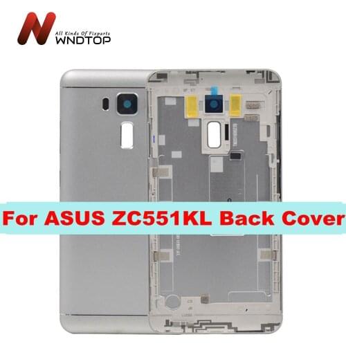 For ASUS Zenfone 3 Laser ZC551KL Back Battery Cover Case With Camera Lens ASUS ZC551KL Battery cover Replacement Parts