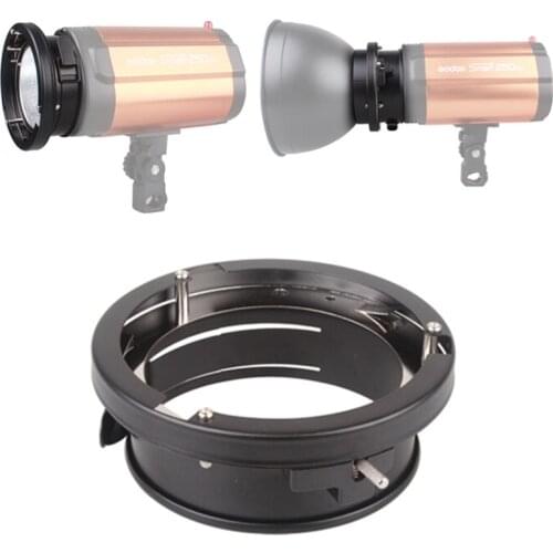 100% Original Godox Universal mini 98mm flash Mounts To Bowens Mount Ring Adapters Studio Strobe Godox 160W 250W 300W