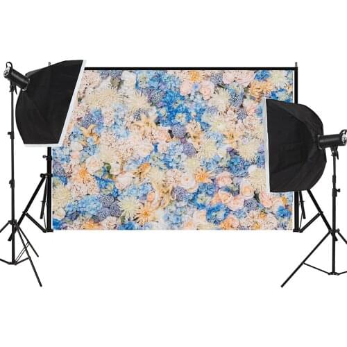 225*150cm Rose Flowers Wall Photography Background Party Wedding Christmas Decor Baby Photo Backdrop Studio Supplies Props