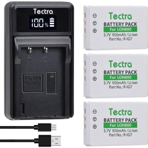 R-IG7 Battery 950mAh Lithium ion Bateria +USB Charger for LOH880 Logitech Harmony One 900 720 850 880 885 890 Pro H880
