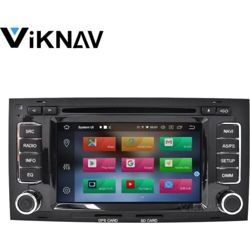 2din Android 10.0 Car Radio For VolksWagen Touareg T5 2003-2010 car stereo headunit Car Multimedia player Audio DVD Player
