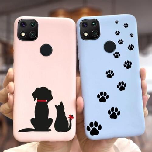 For Xiaomi Redmi 9C Case Cute Cat Catoon 6.53inch Cover Case For Xiaomi Redmi 9C nfc 9 C Phone Cases Redmi9C NFC Soft TPU Fundas