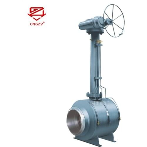 CNGZV Natural Gas A105 Forged Steel Buried Fully Welded Ball Valve