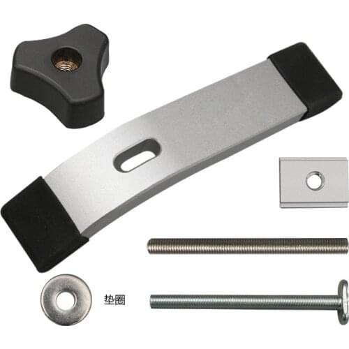 Woodworking Ruter Table T Track Metal Quick Acting Hold Down Clamp Set for T-Slot T-Track Wood Working Tool Accessories