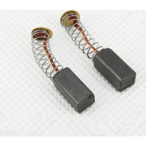 Electric Motor Graphite Carbon Brushes 5*8*15mm Springs & Wiks Power Hand Tool Saw Hammer Drill Angle Grinder for Bos
