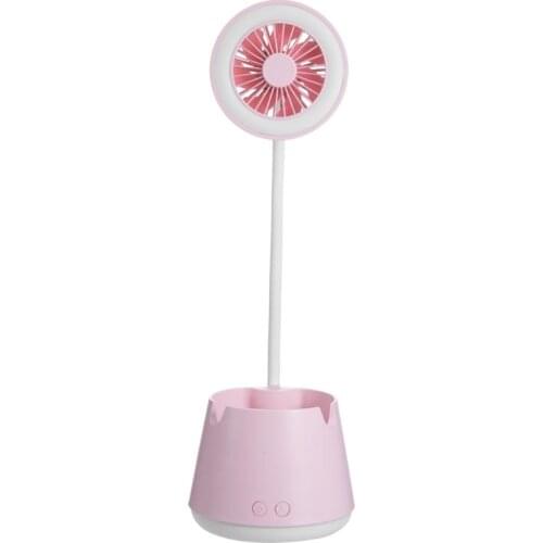 Multifunctional Table Lamp Fan USB Rechargeable Reading LED Eye Protection Table Lamp Night Light Fan