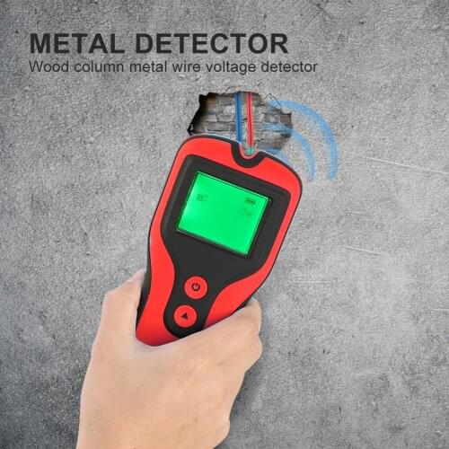 5 in 1 Water Testing Monitor Water Purity Filter Wall Scanner Detector AC Voltage Live Wire Wood Pipe Finder Stud Locator