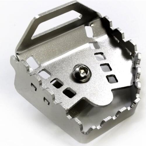 Rear Foot Brake Lever Pedal Enlarge Extension Rear Brake Peg Pad Extender for BMW R nineT Scrambler/R nineT Urban G/S