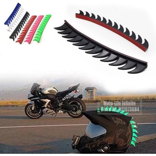 Reflective Decals For Rubber Helmet for Mohawk Warhawk Spikes Helmets DecorationSaw Dirtbike Motorcycle Bike