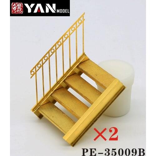 Yan Model PE35009B 1/35 Steel Structure Stairs for Factory (Extend Parts)
