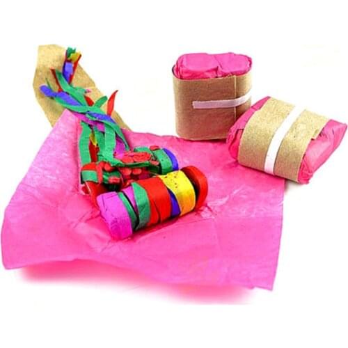 10Pcs Throw Streamers Spider Thread 16 Heads Magic Tricks Stage Magic Prop Professional Magician Trick Magic Gimmick