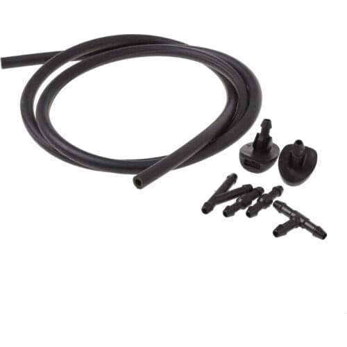 2020 2 Pcs Windscreen Car Water Wiper Nozzle Mist Washer Spray Jet AP For Peugeot 307