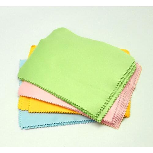 5pcs Glasses Cloth Microfiber Cloth Computer Accessories IPhone Screen Cleaning Cloth Glasses Accessories Rag For Glasses